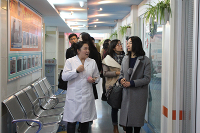 市残疾人康复职业培训中心领导参观上海六一儿童医院
